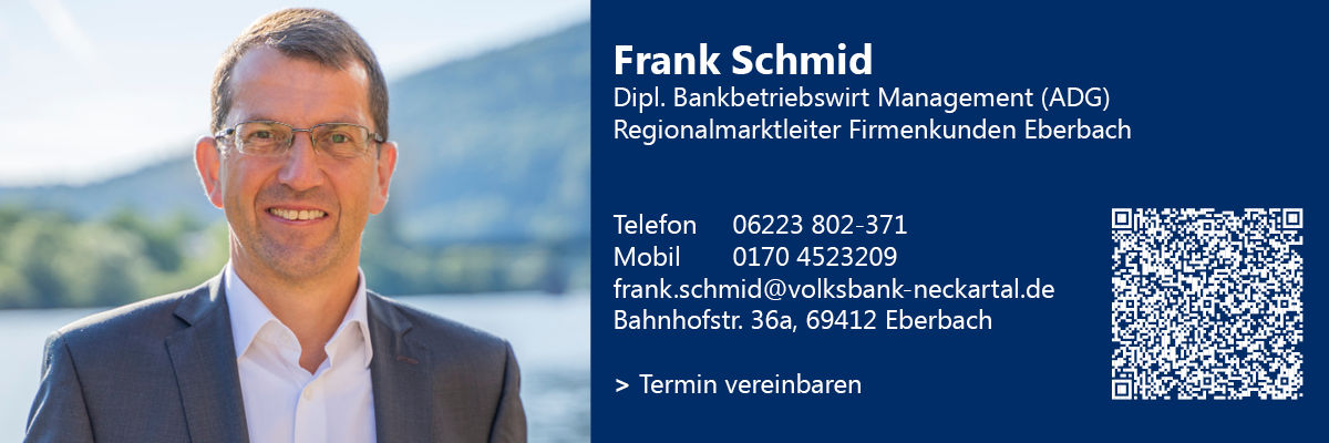 Kontakt Frank Schmid - Regionalmarktleiter Eberbach