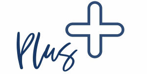 Plus Schriftzug und Symbol