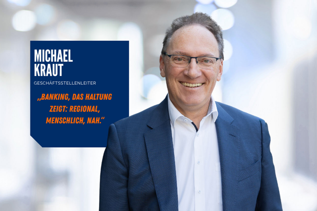 Portrait des Mitarbeiters Michael Kraut