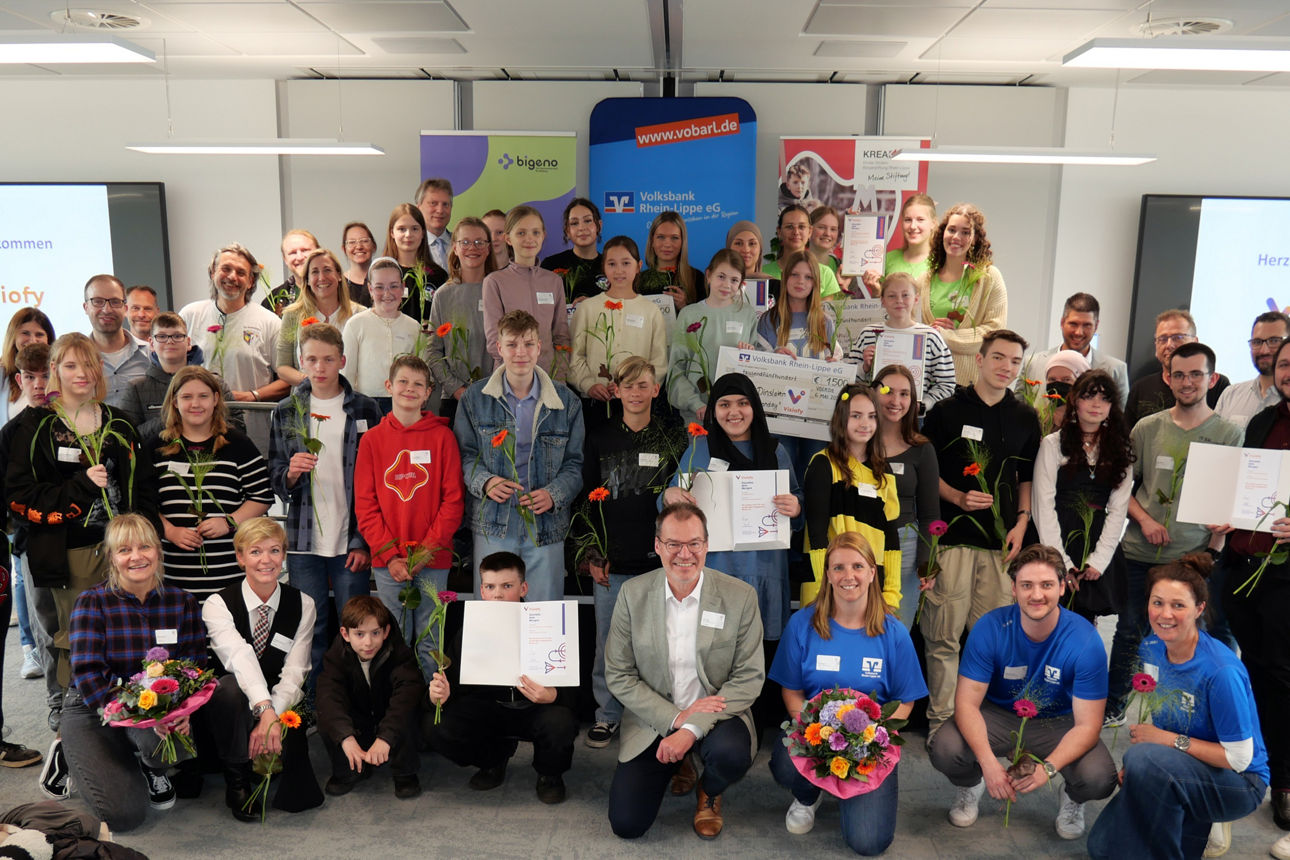 Schülerteams aus der Region präsentierten ihre innovativen Projekte rund um die Frage, wie unsere Zukunft aussehen kann.