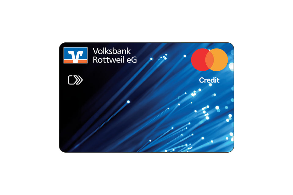 Kreditkartenabbildung Leuchtkraft als MasterCard Karte