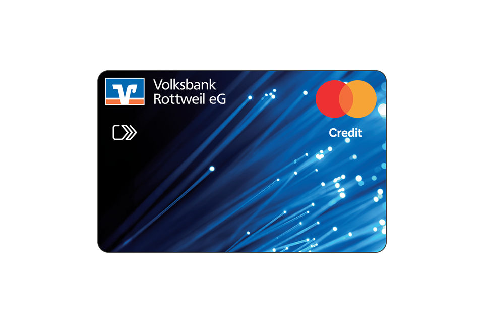 Kreditkartenabbildung Leuchtkraft als MasterCard Karte