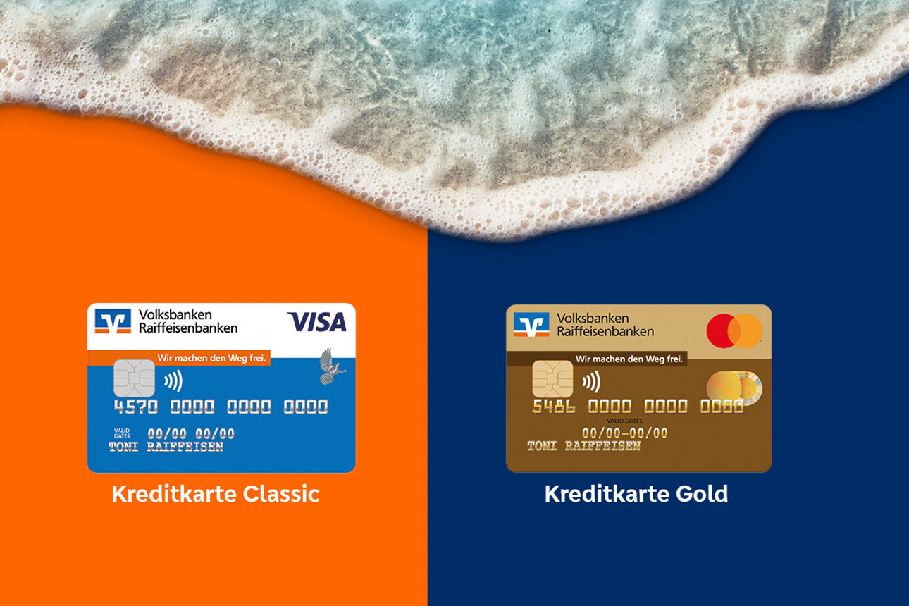 Kreditkarten für den Urlaub