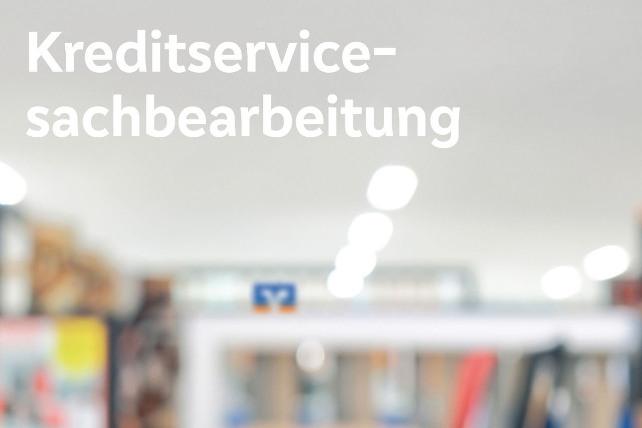 Verschwommener Hintergrund in einen Serviceraum für Kundinnen und Kunden