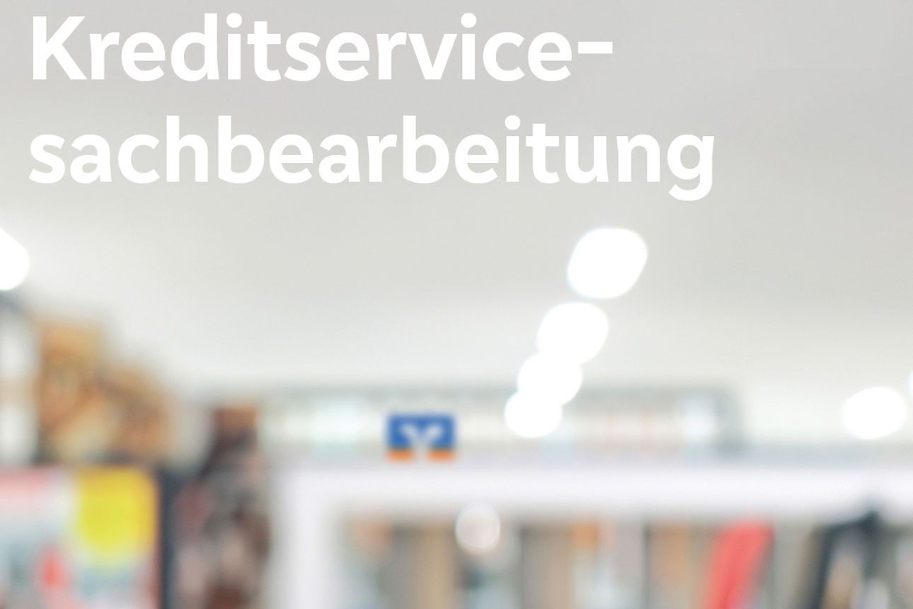 Verschwommener Hintergrund in einen Serviceraum für Kundinnen und Kunden