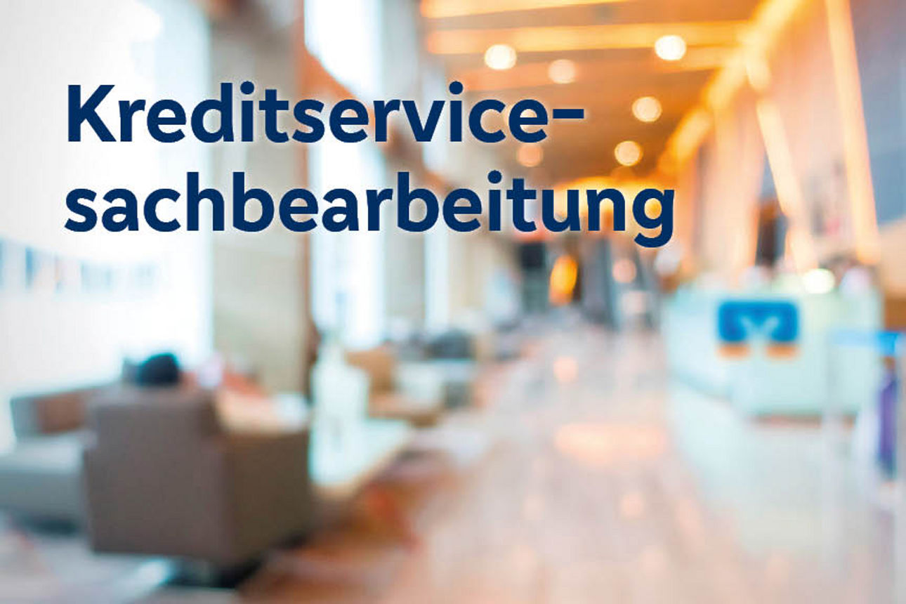 Verschwommener Hintergrund in einen Serviceraum für Kundinnen und Kunden