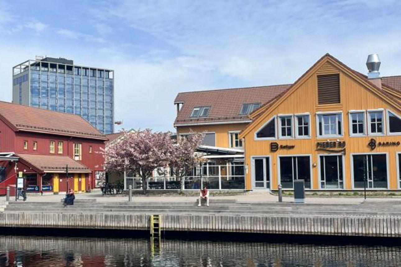 Bild von Häusern der Stadt Kristiansand