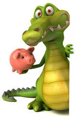 Fun crocodile
