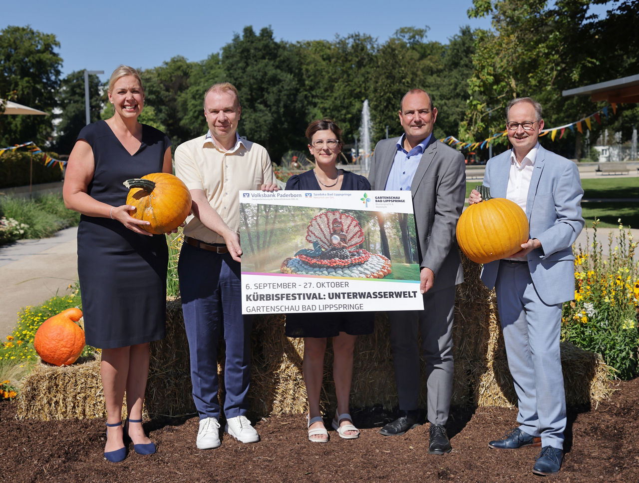 Einmal abtauchen beim Kürbisfestival in der Gartenschau   