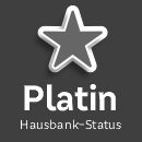 Platin Stern im Hausbank-Status