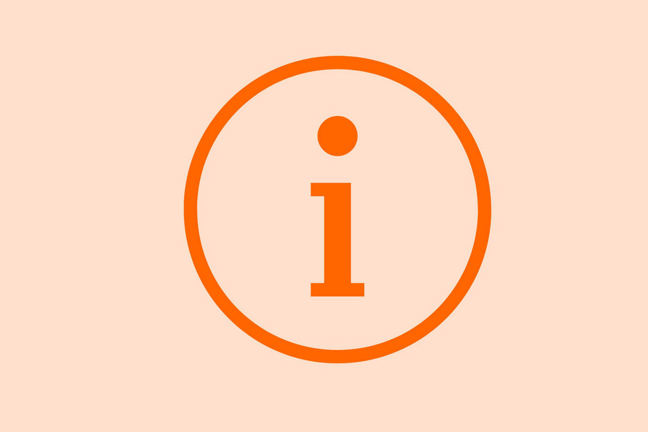 Kundeninformation Piktogramm