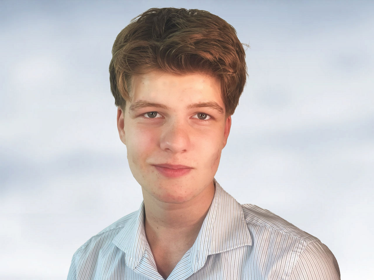 Portraitfoto eines Auszubildenden der Brandenburger Bank