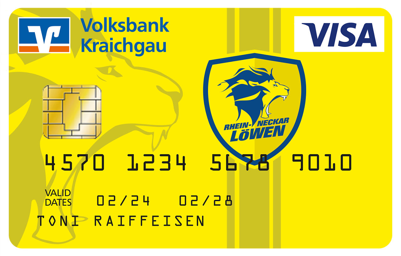 Löwen Visa-Karte