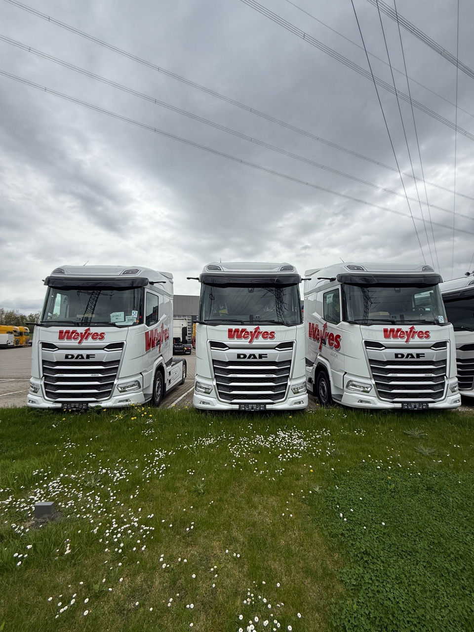 LKW der Spedition Weyres