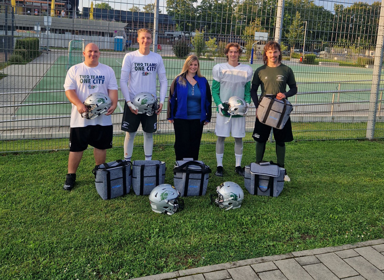 Der Football und die Oldtimer