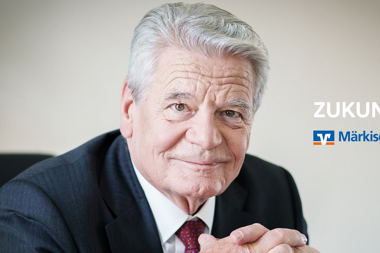 Joachim Gauck - Zukunftsforum Märkische Bank Stiftung