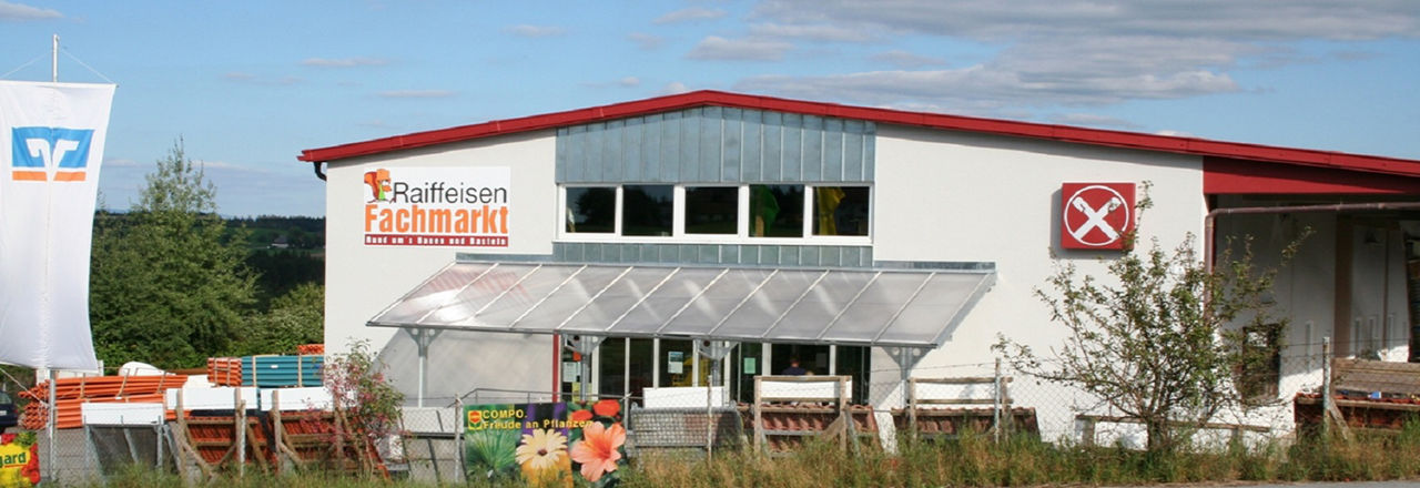 Außenansicht Fachmarkt