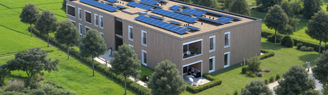 Blick auf Betreutes Wohnen Quartier Schaumberg