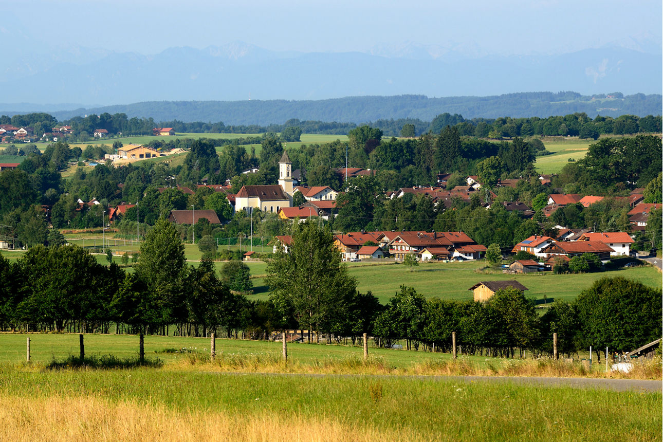 Landschaftsbild Deining