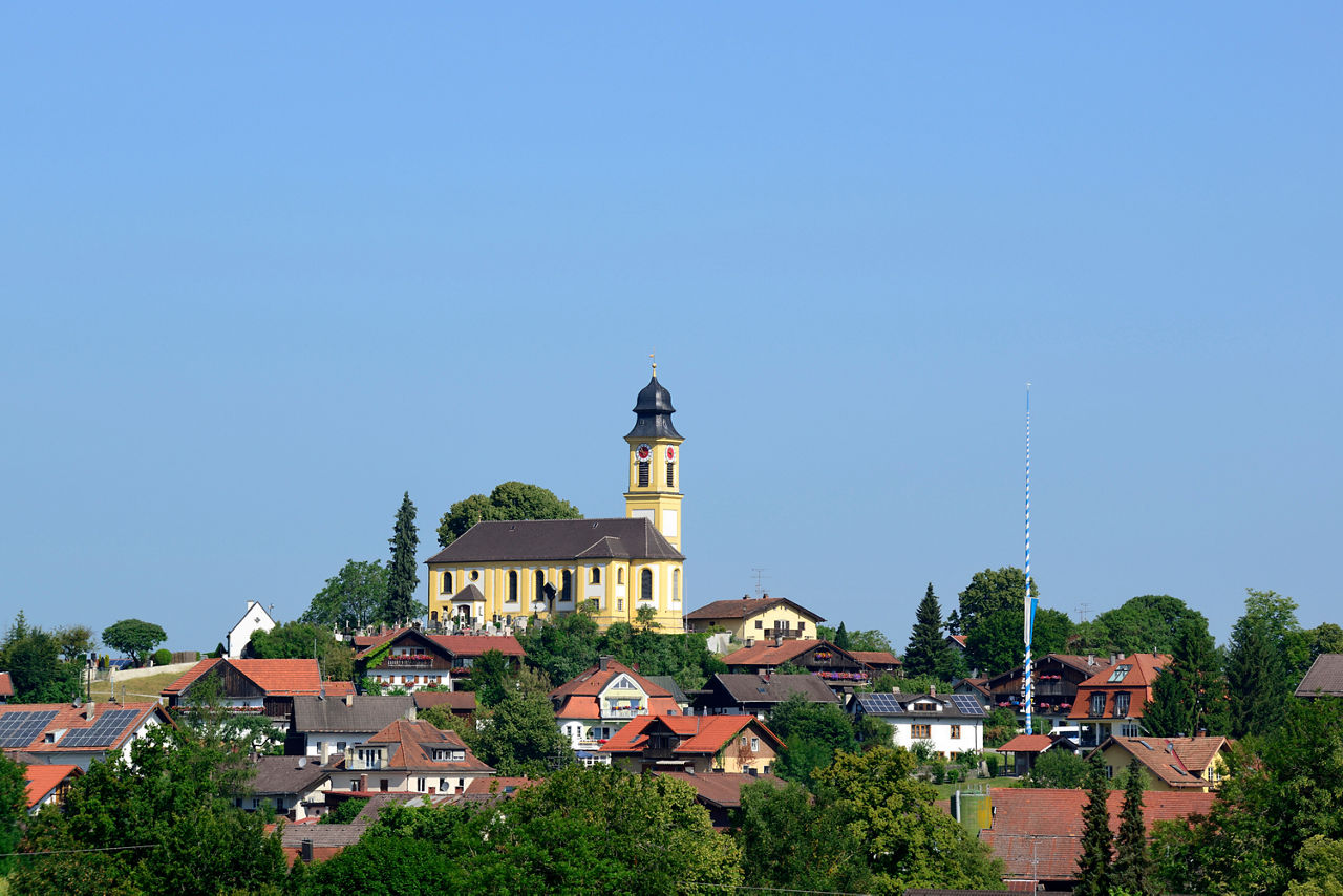 Landschaftsbild von Ebenhausen