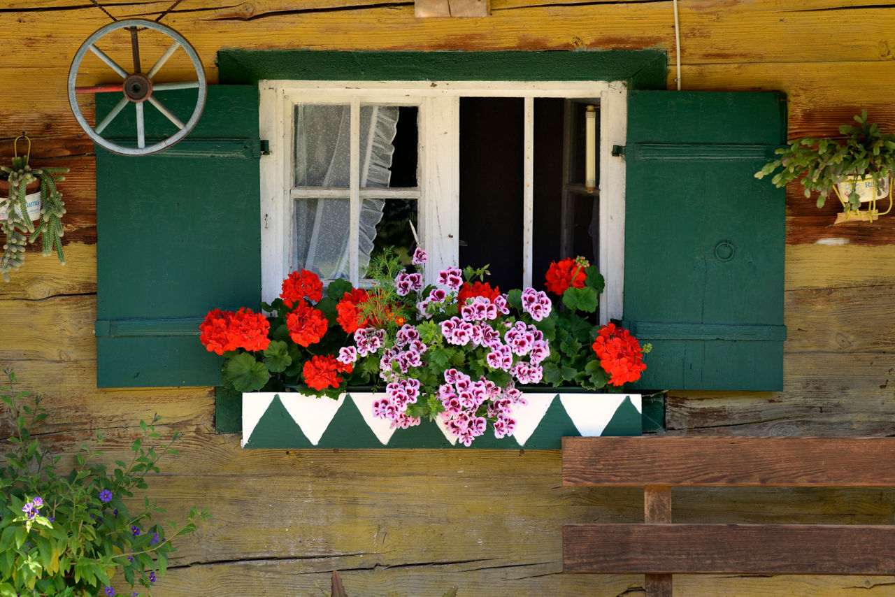 Landschaft-Kleindingharting-Fenster
