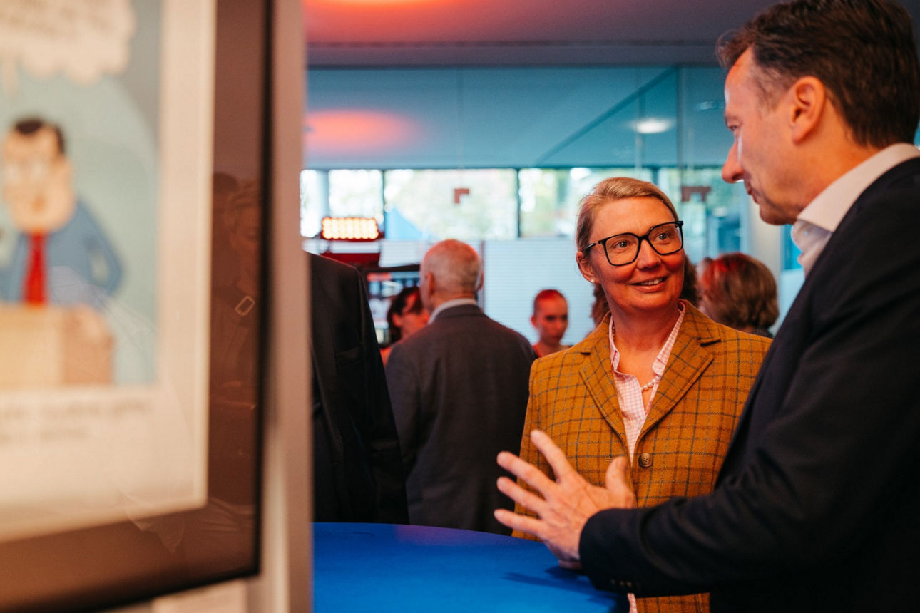 Landtagsabgeordnete Sandra Gockel im Gespräch