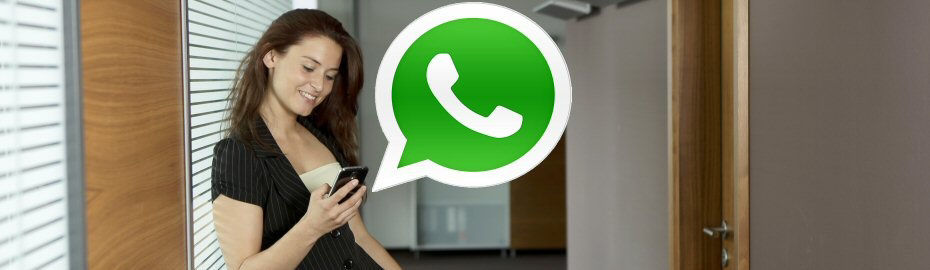 WhatsApp - speichern Sie uns als Kontakt!