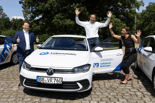 VRmobil-Übergabe an den Lebenshilfe e.V. in Böblingen