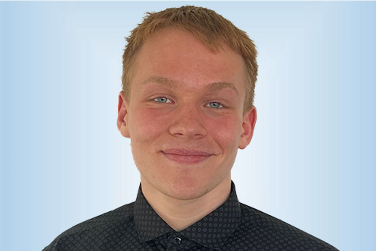 Praktikant Leonhard Schad