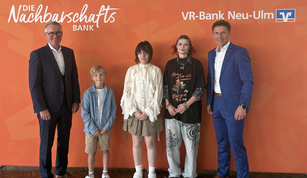 Levi, Denise und Nina bei unserer Preisverleihung