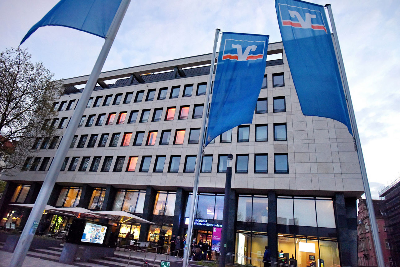 Impressionen von Events in der Volksbank-Lobby