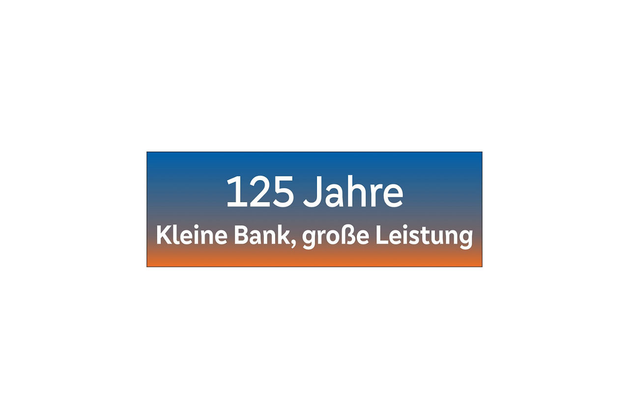 Logo 125 Jahre Volksbank Limbach eG