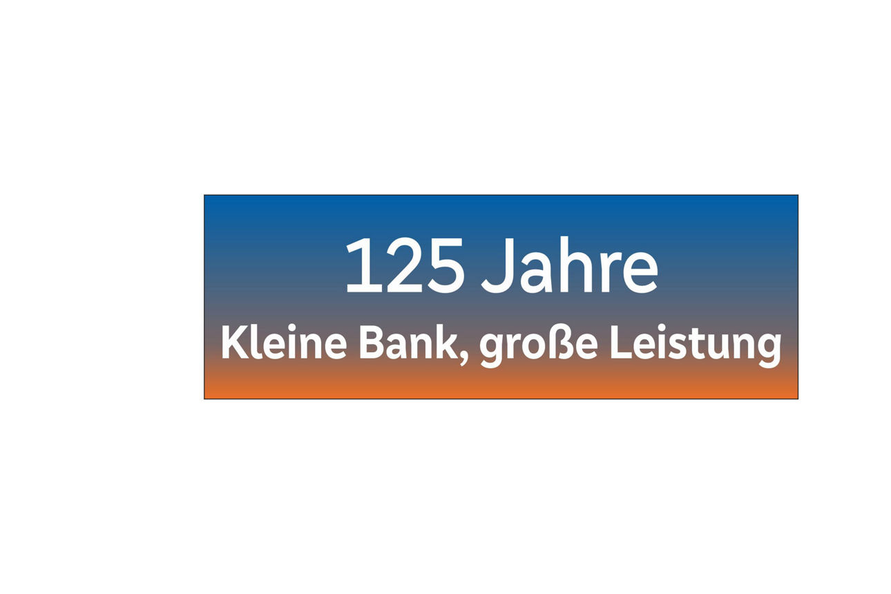 Logo 125 Jahre Volksbank Limbach eG