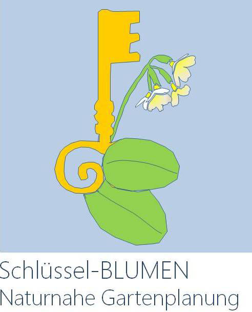 Logo "Schlüssel-Blume" - Naturnahe Gartenplanung