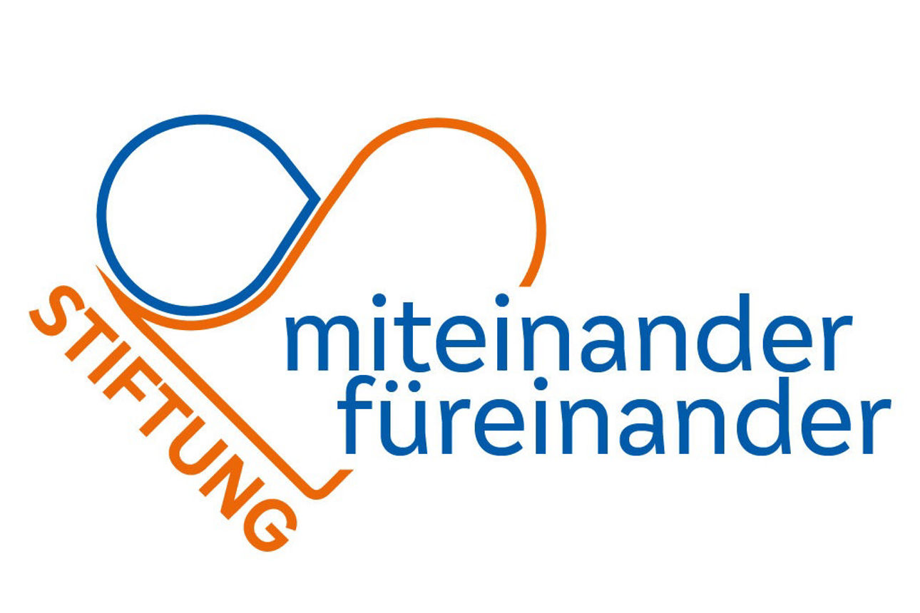 Logo der Stiftung miteinander füreinander