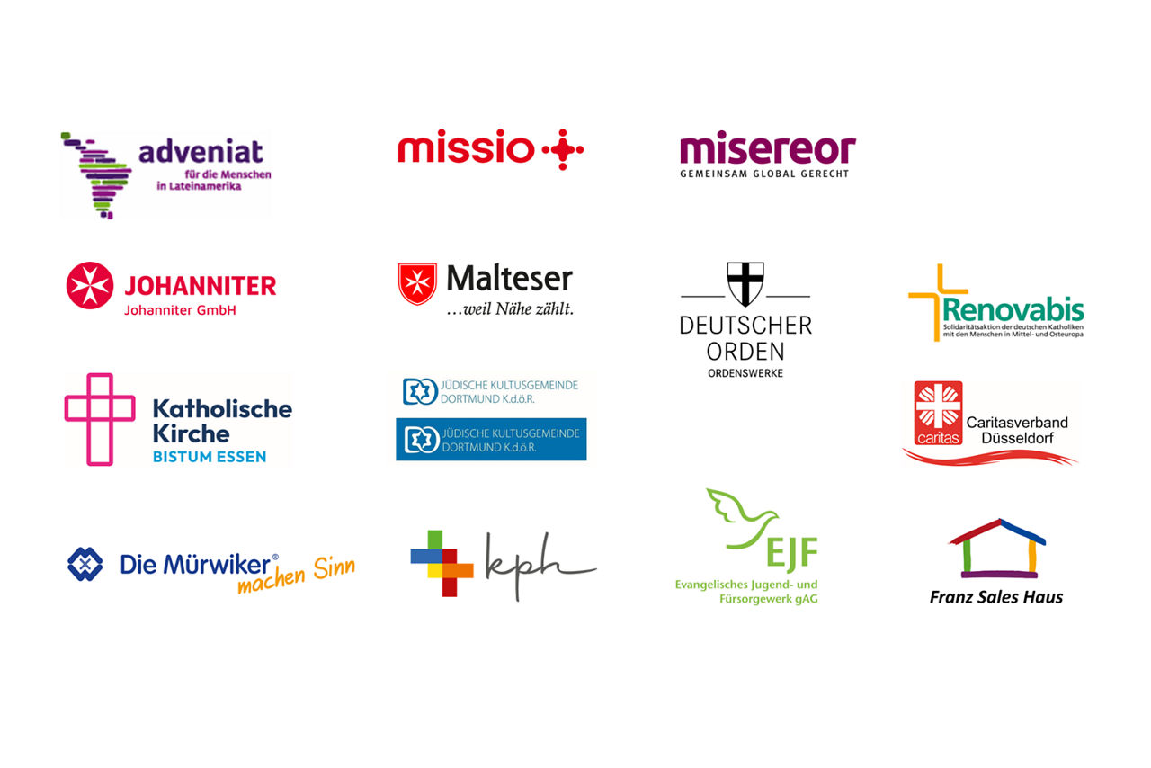 Eine Übersicht mit Logos von BIB-KundInnen