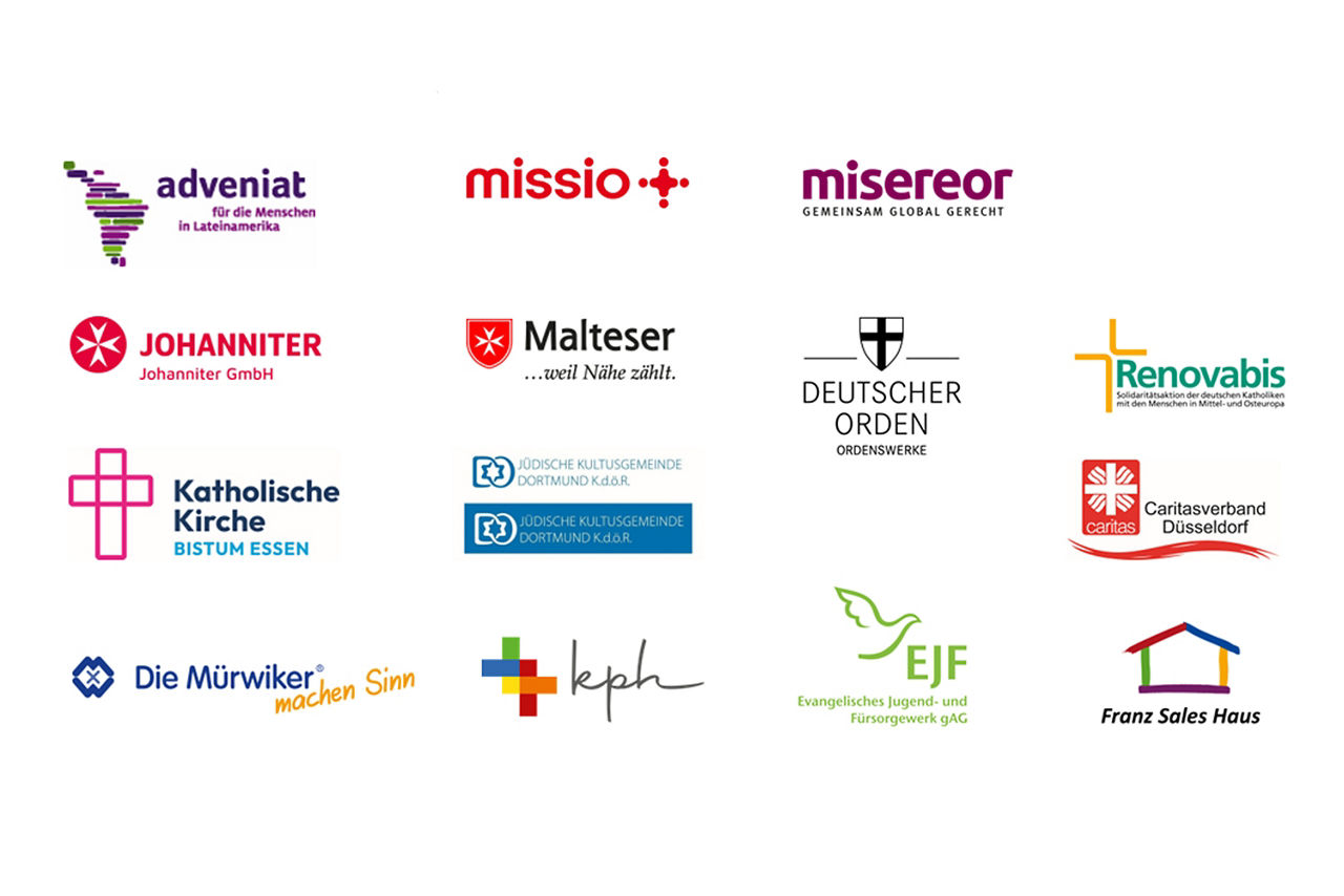 Eine Übersicht mit Logos von BIB-KundInnen