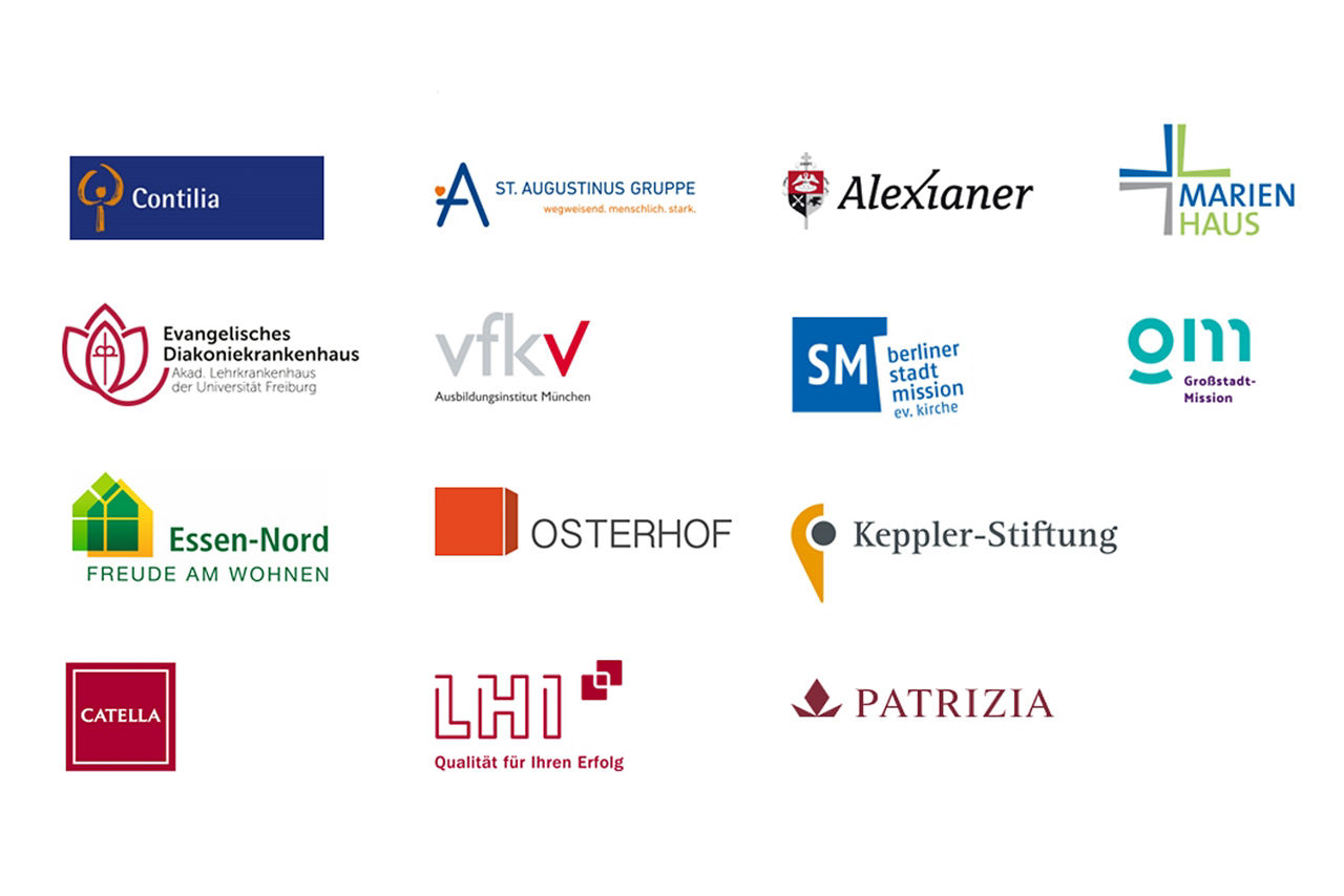 Eine Übersicht mit Logos von BIB-KundInnen