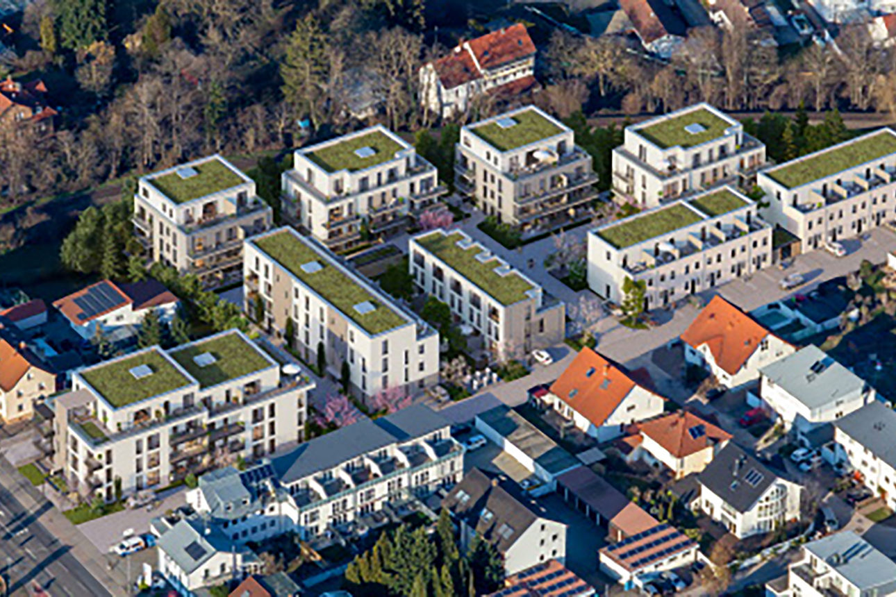 Illustration: Wohnquartier Ludwigsgarten in Speyer