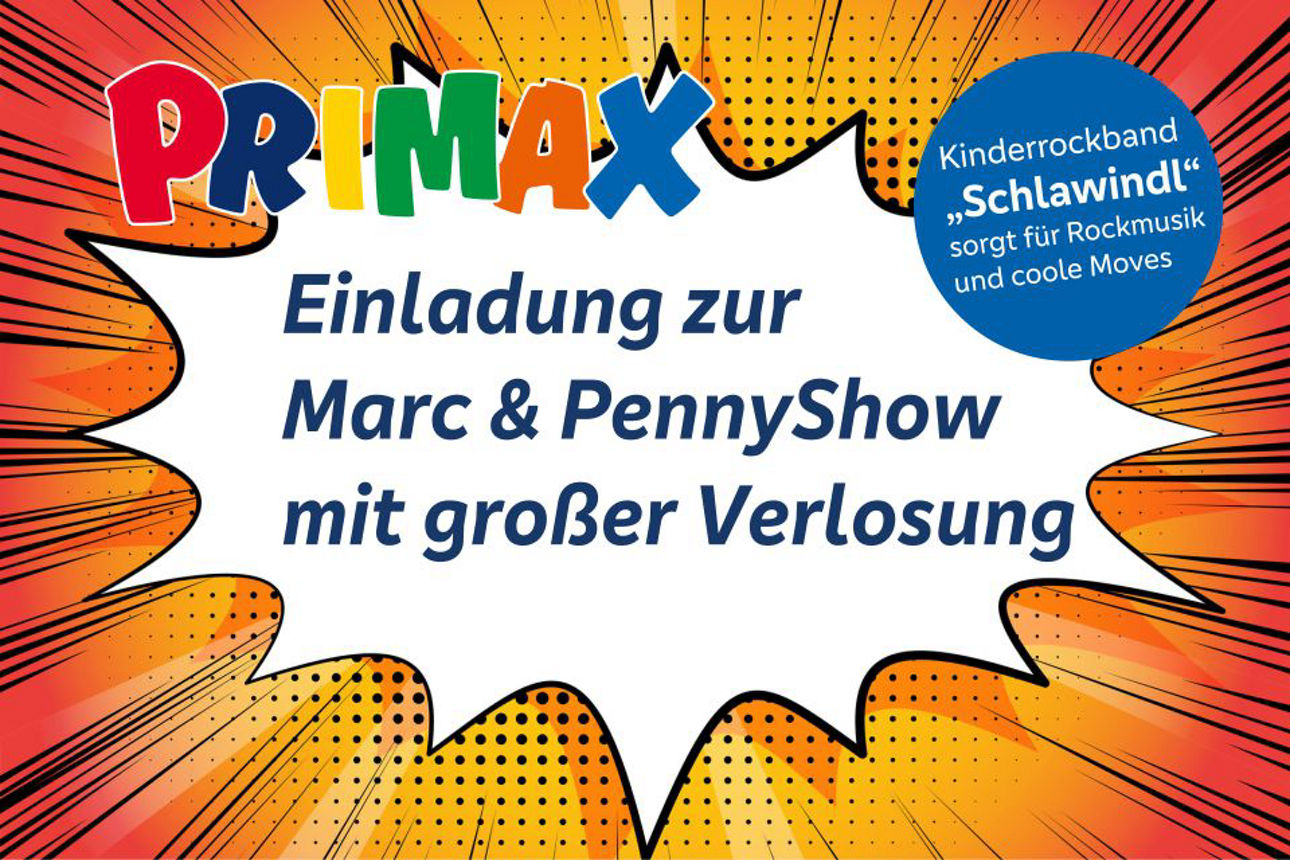 Plakat für die Marc & PennyShow