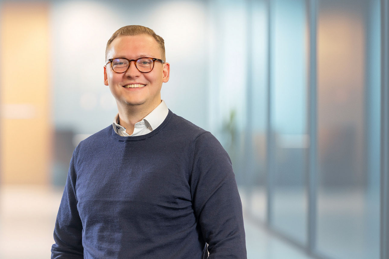 Assistent Firmenkundenservice Sebastian Müller 