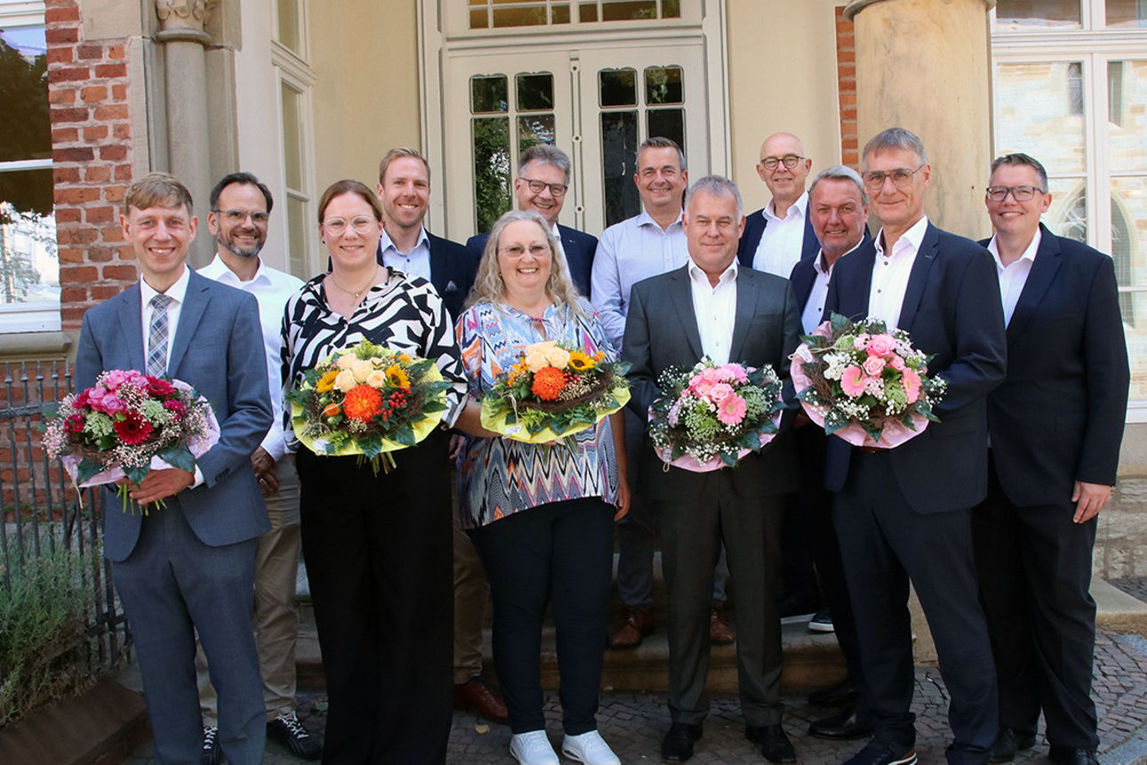 Gruppenbild Mitarbeiterjubilare