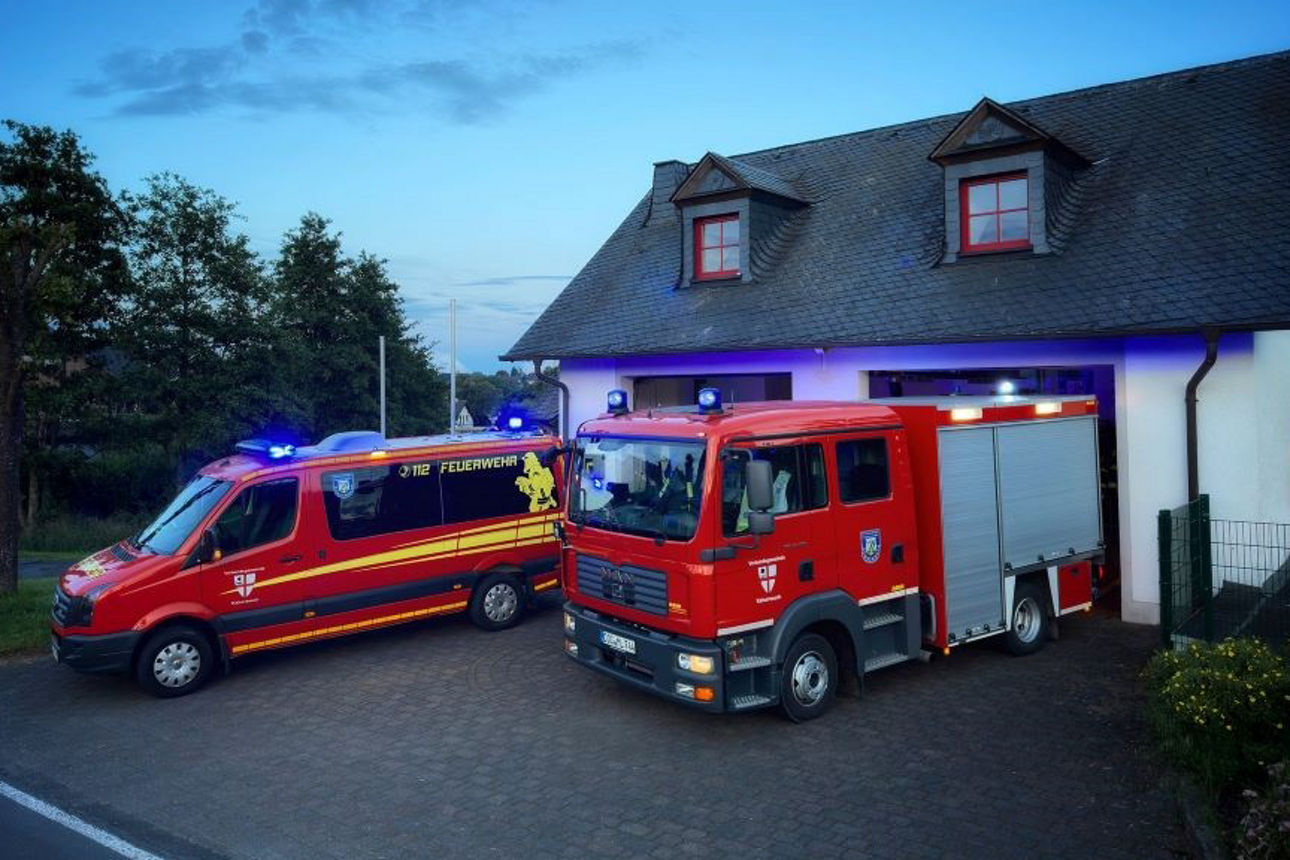 Das neue Fahrzeug der Freiwilligen Feuerwehr Düngenheim