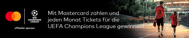 Infobanner Mastercard UEFA Gewinnspiel