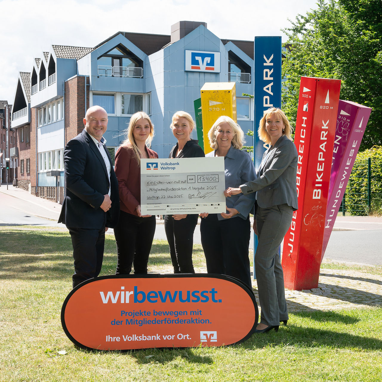 Michael Scholten (Regionaldirektor Ostvest), Regina Vonnahme (Jury), Anja Dausch (Jury), Nicole Moenikes (Jury)