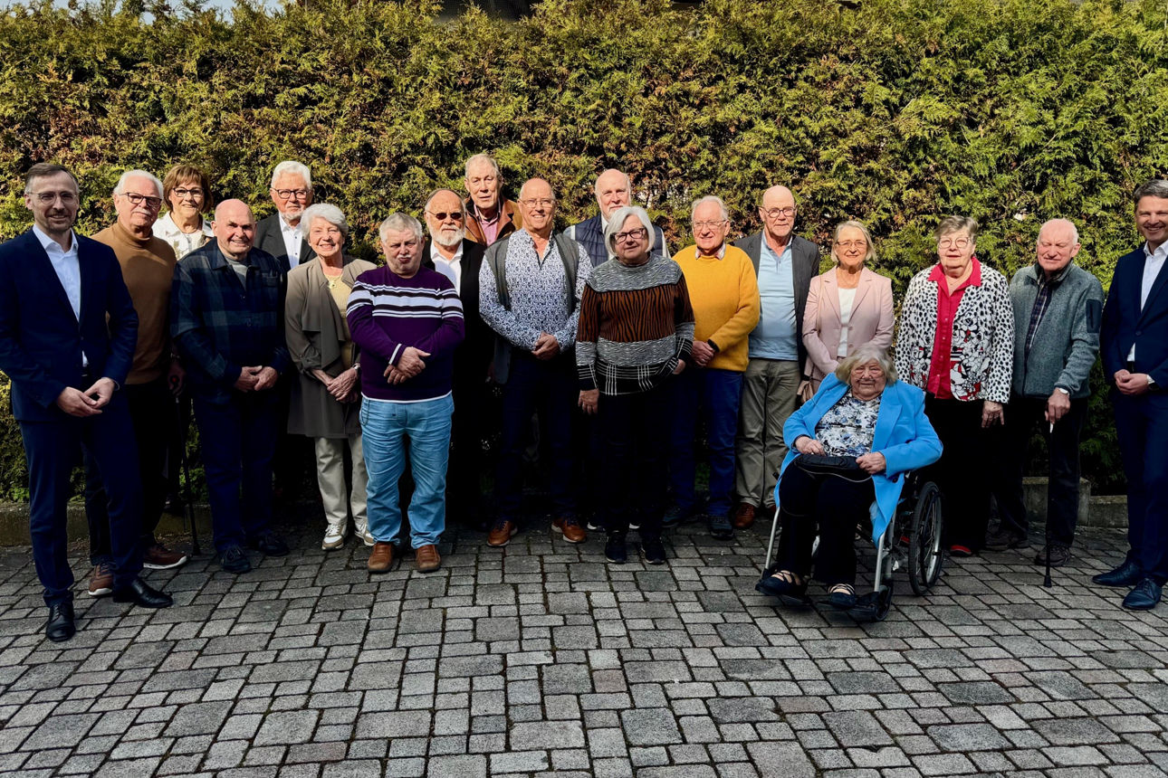 Mitgliederehrung in Soest Gruppenbild