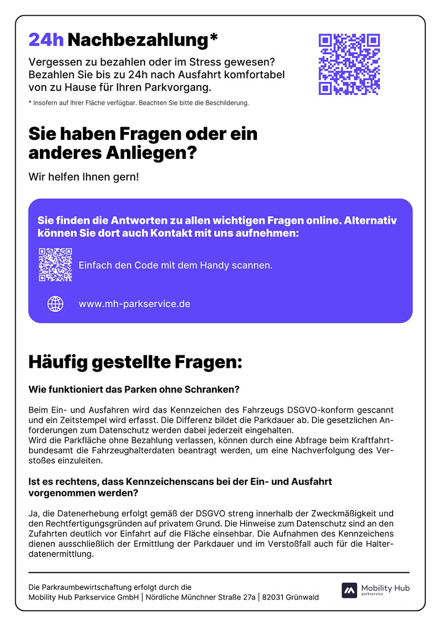 Erläuterungen zum Mobility Hub Parkservice (2)
