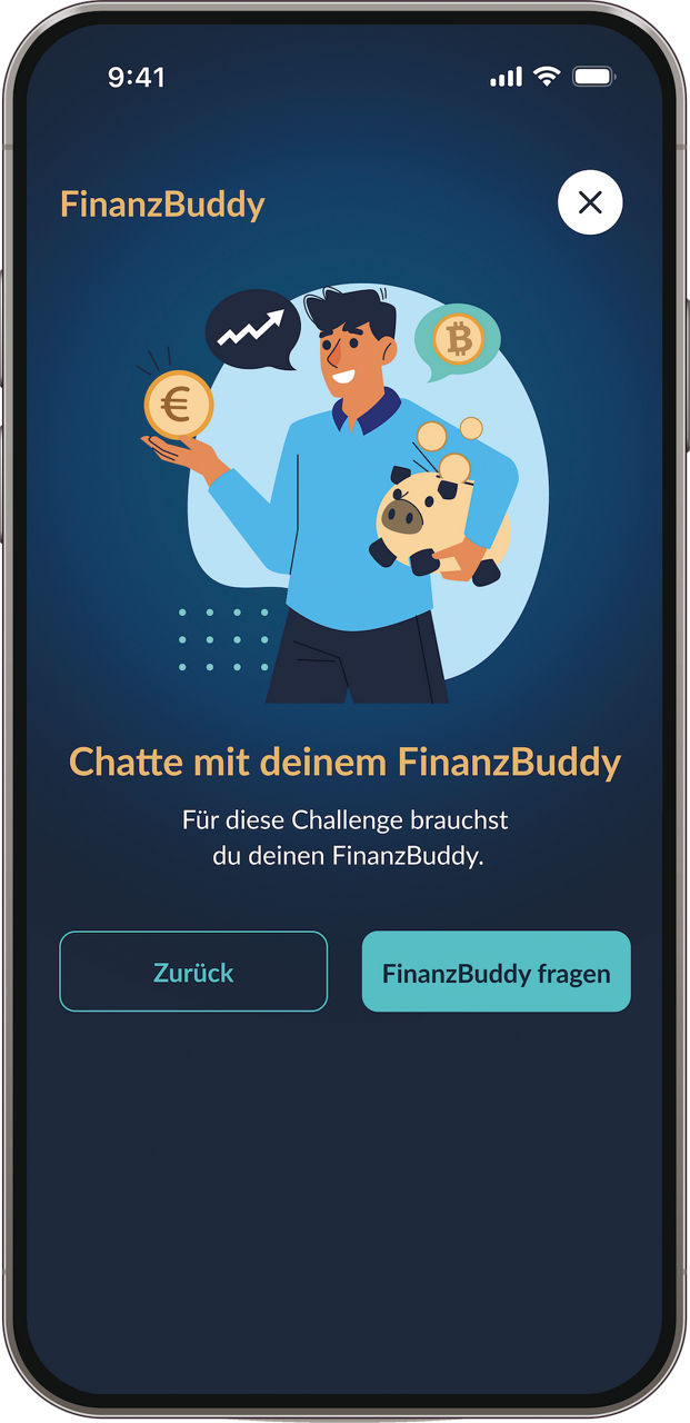 Kostenlose Finanzbildung Schritt für Schritt mit der ubiMaster FINANCE App
