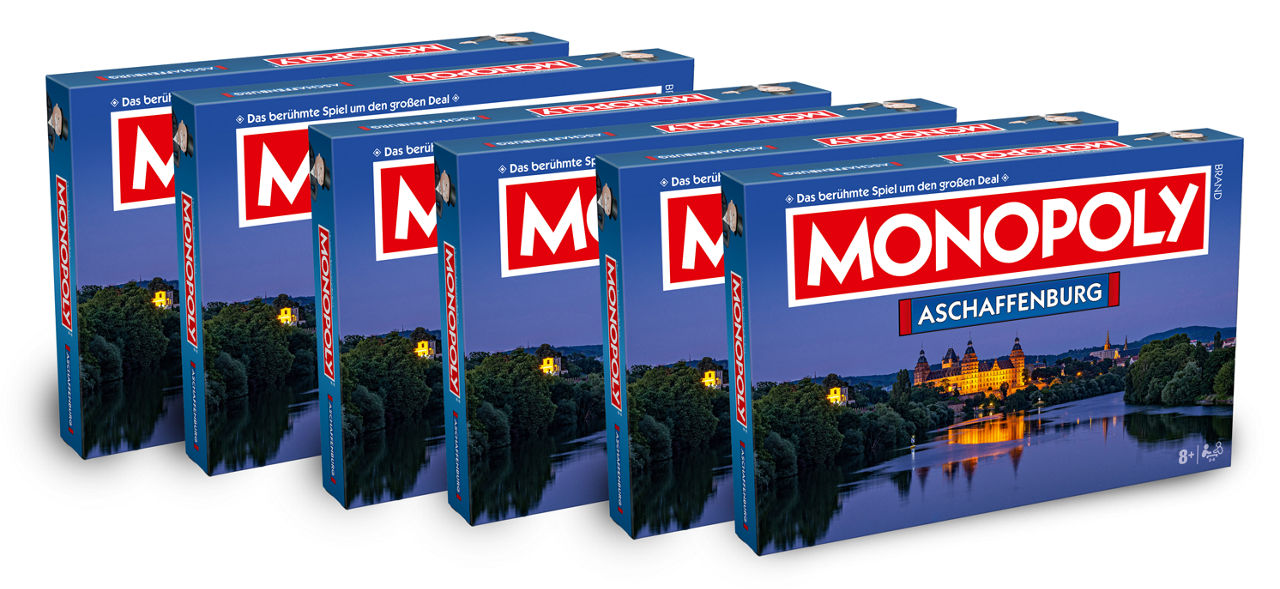 Verlosung Monopoly Aschaffenburg Version