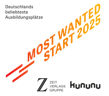 Most Wanted Siegel Start 2025 von kununu